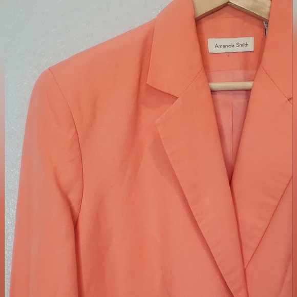 Amanda Smith Coral Blazer - Picture 3 of 10